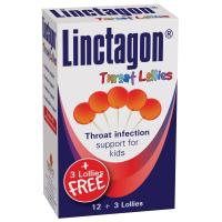 Linctagon Lollies Cherry 12's