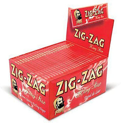 Zig-Zag King Size Red Paper (50 Pack)
