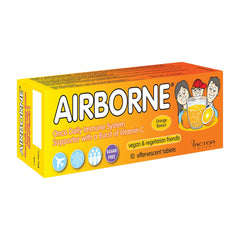 Airborne Effervescent Tablets 10's Orange