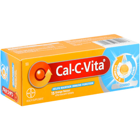 Cal - C - Vita Combo  Effervescent Tablets 15