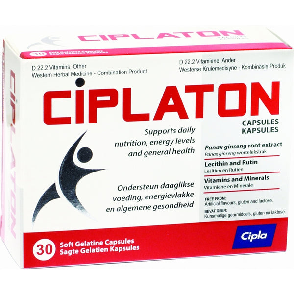 Ciplaton  Capsules 30's