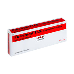 Ferrimed DS Chew Tablets 30's
