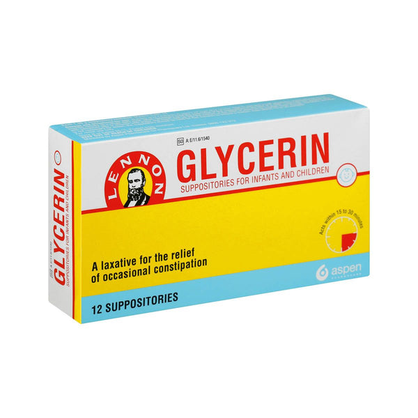 Glycerine Suppositories Paediatric  12's