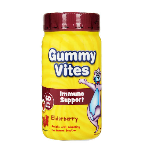 Gummy-vites Elderberry chews 60's