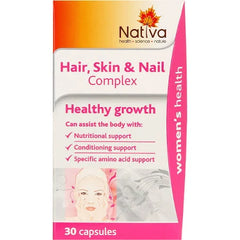 Nativa Hair, Skin and Nails 30 Capsules