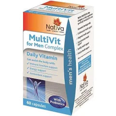 Nativa Multivitamin for Men 60 Capsules