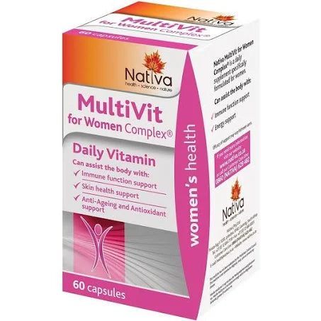 Nativa Multivitamin for Women 60 Capsules