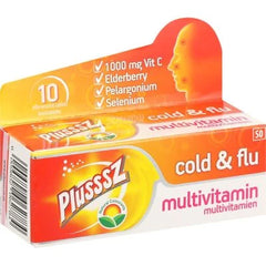 Plusssz Cold And Flu  Effervescent Tablets 10
