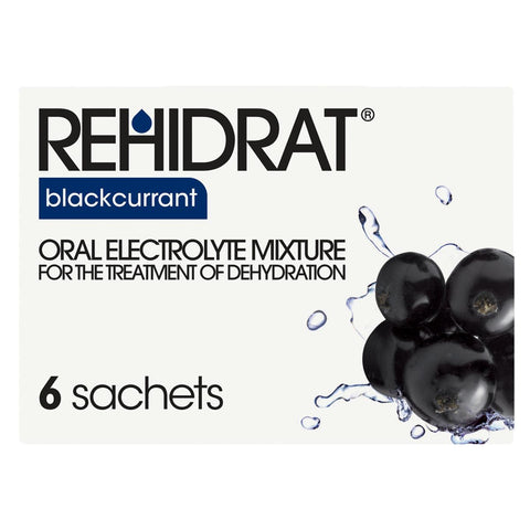 Rehidrat Blackcurrant 14gr Sachets 6's