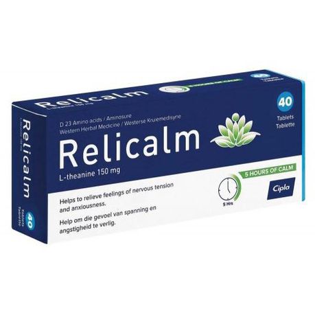 Relicalm Tablets 40