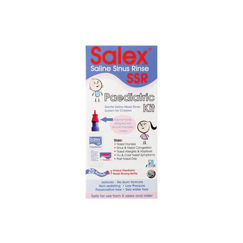 Salex Saline Rinse Paediatric Kit