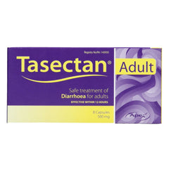 Tasectan Adult 500mg Capsules 8's