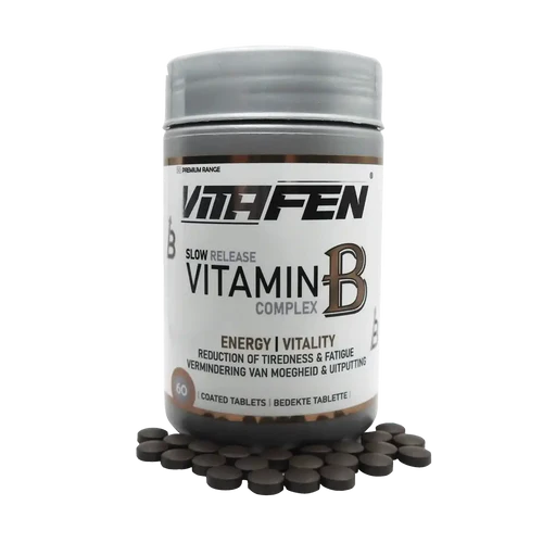 Vitafen Vitamin B Complex Slow Release Tablets, 60’s