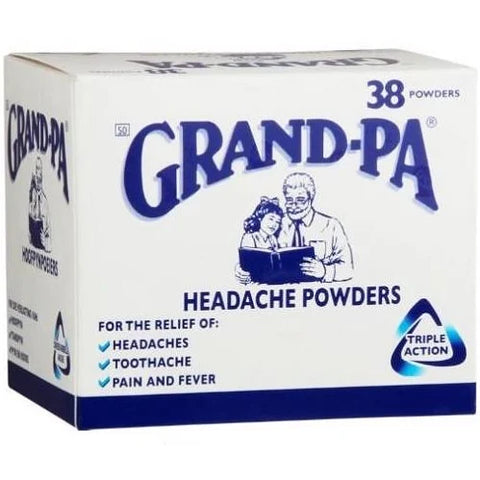 Grand-pa Headache Powders 38's
