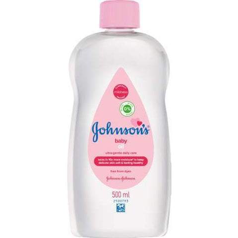 Johnson's Baby Oil, 500ml