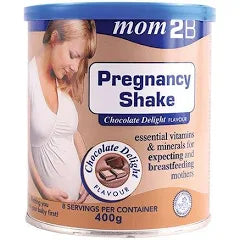 Mom2B Pregnancy Shake Chocolate, 400g