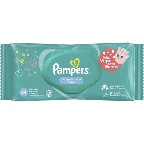 Pampers Baby Wipes Fresh Refill, 64's