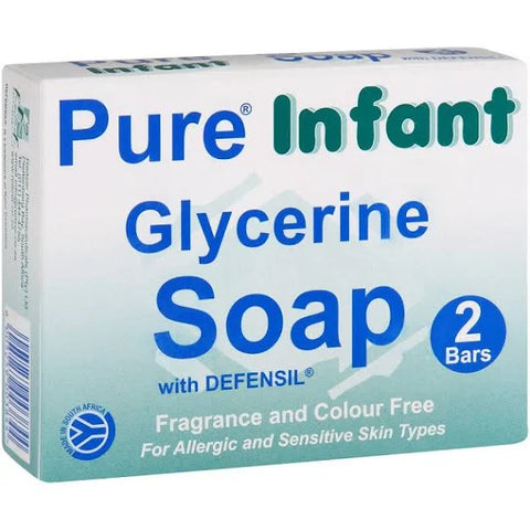 Pure Infant Gentle Glycerine Soap, 2 X 100g