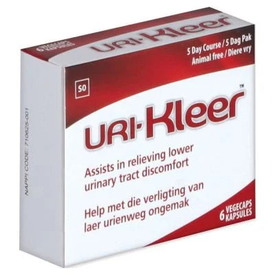 Uri-Kleer Vegecaps 6's